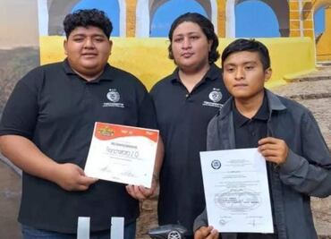 Estudiantes yucatecos piden donativos para viajar a Rumania a un concurso de robótica; buscan "dejar a México muy en alto"