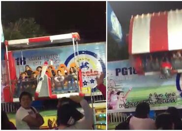 Juego en Feria de León se sale de control; hay niños heridos