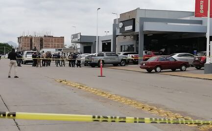 Matan a balazos a joven afuera de una agencia de autos en Culiacán, Sinaloa