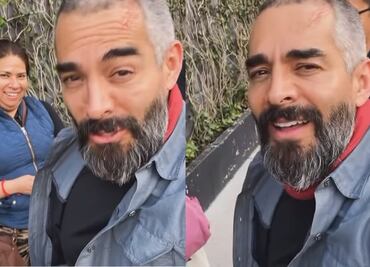 Mujer confunde a Omar Chaparro con Jaime Camil en la vía pública