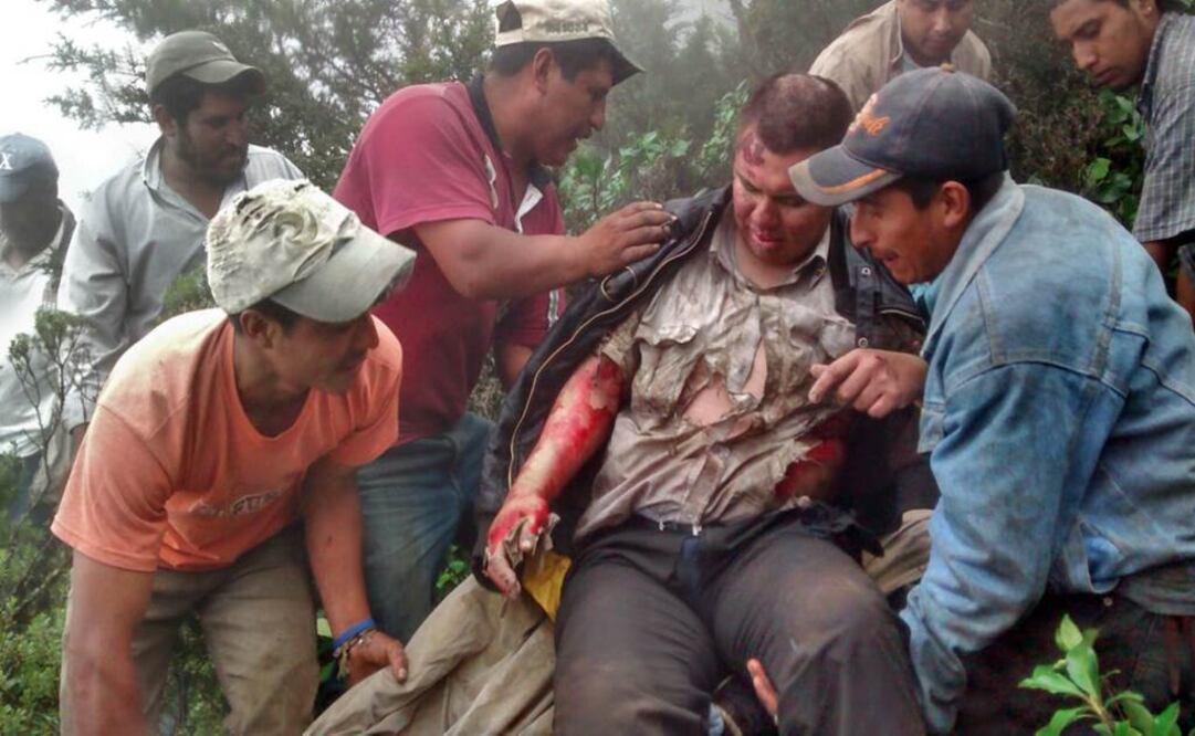 José Maximiliano Altamirano Sainz sobrevivió al percance con múltiples lesiones. (Foto: Cortesía Diario El Buen Tono)