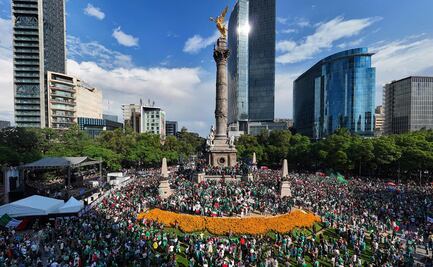 México vence a Sudáfrica y desata fiesta masiva en el Ángel de la Independencia