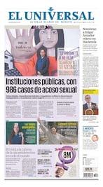 Portada impresa del 8 de marzo de 2025