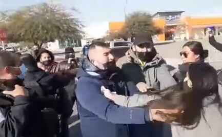 Guerra de los pasteles en el Costco: clientes pelean afuera de tienda de Ciudad Juárez