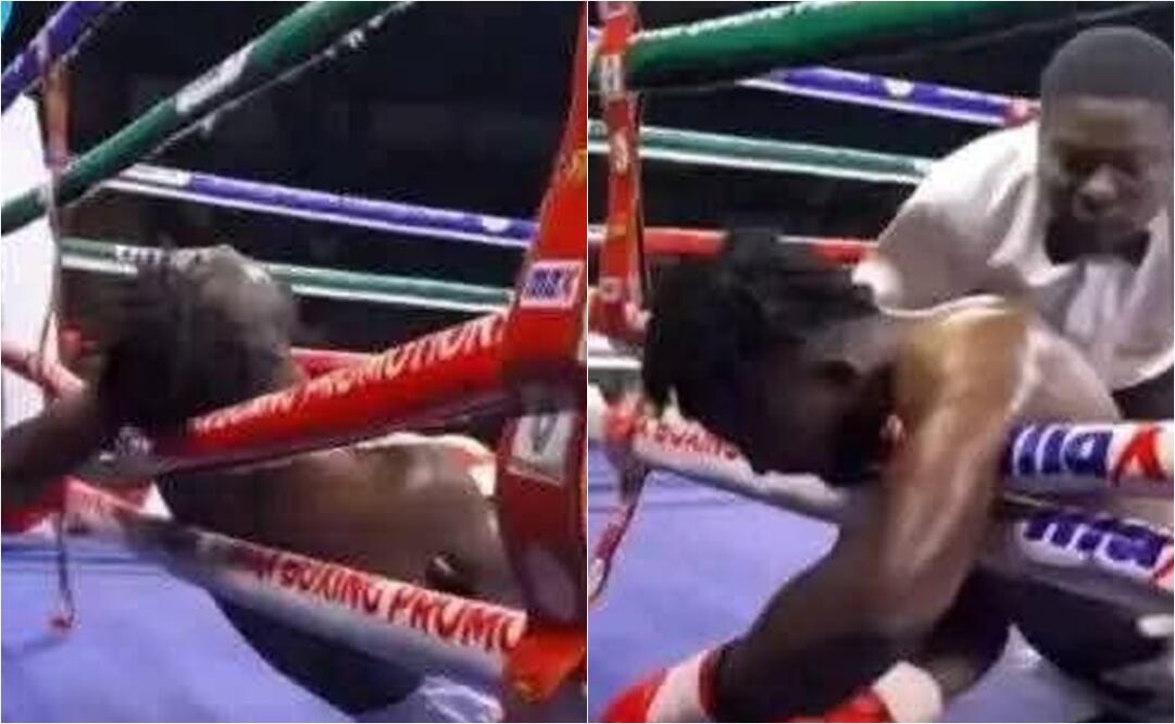 FOTO: Gabriel Oluwasegun, boxeador nigeriano muere en plena pelea; se desplomó en el cuadrilátero - ESPECIAL