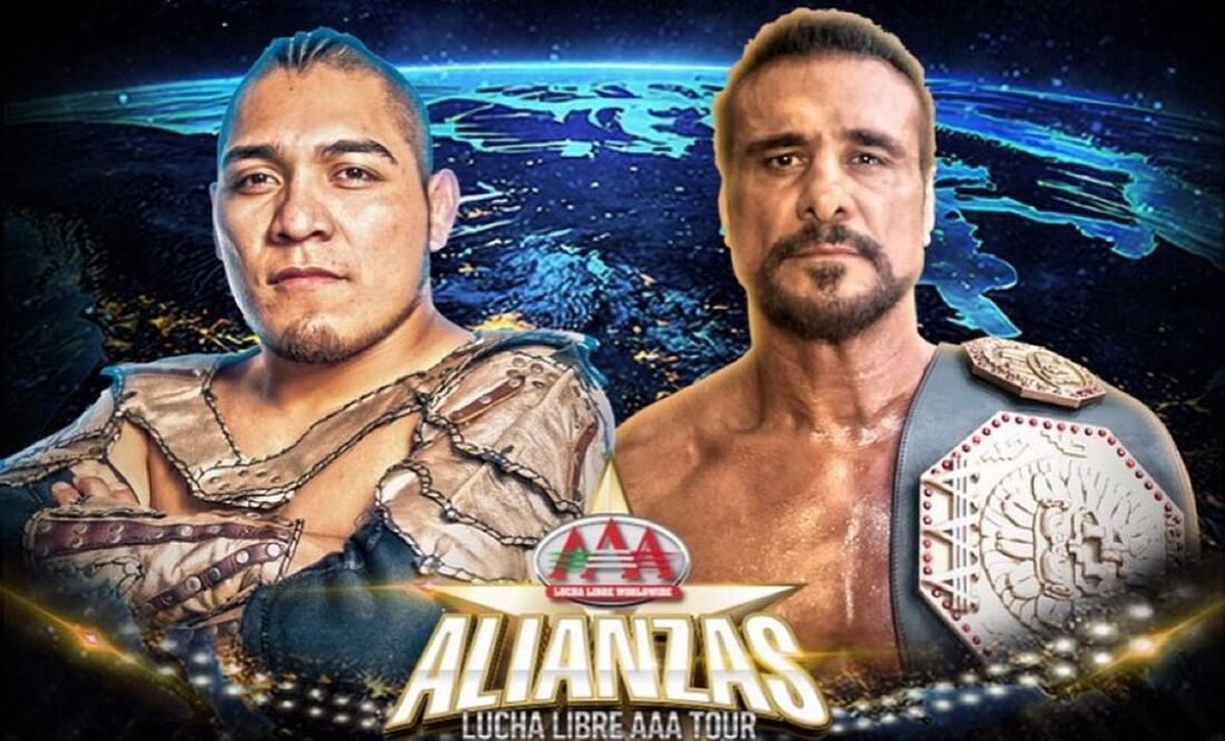 El poblano podría llegar a World's Collide como Megacampeón | FOTO: @luchalibreaaa