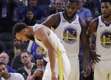 Los Warriors pierden por tres meses a Stephen Curry