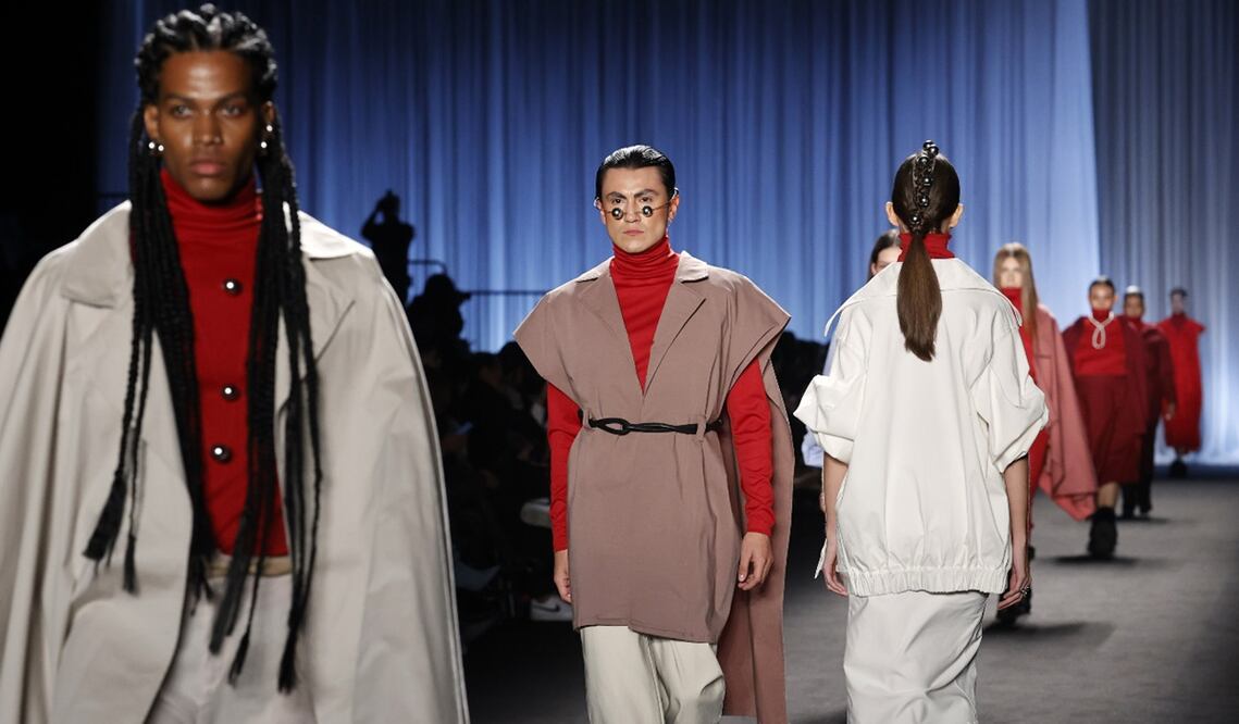 La Bogotá Fashion Week. Foto: EFE/ Mauricio Dueñas Castañeda.