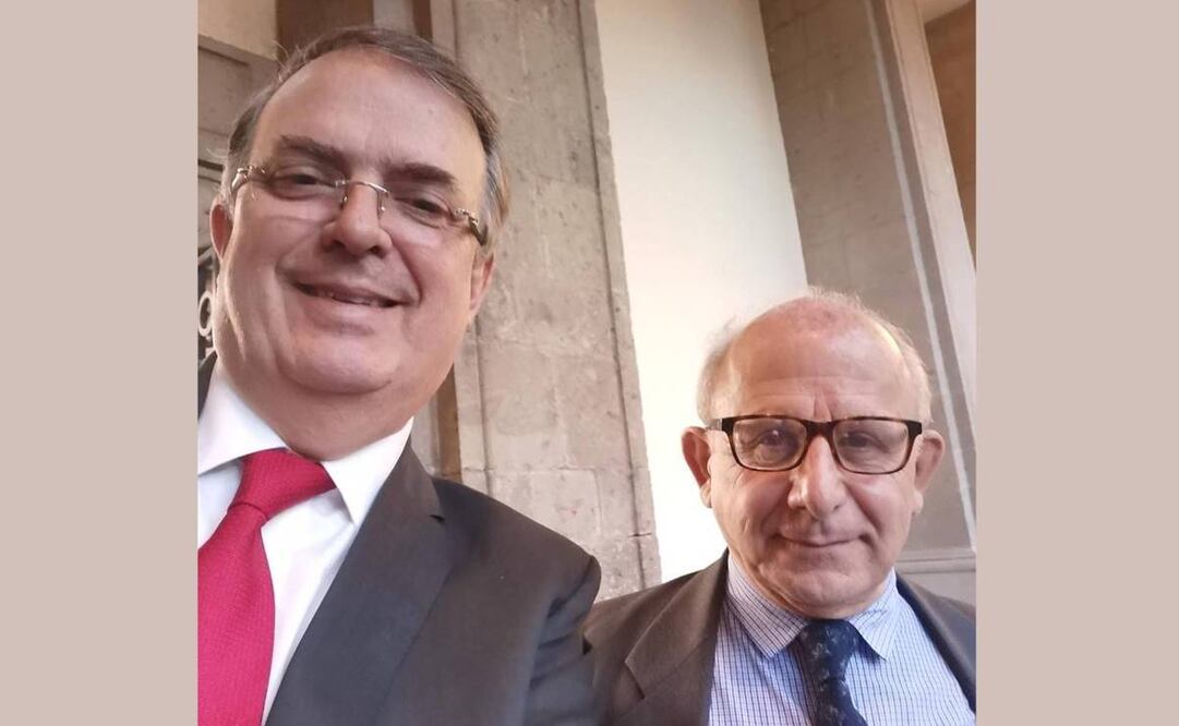 Marcelo Ebrard y Diego Prieto. Foto: Tomada del Facebook de Marcelo Ebrard