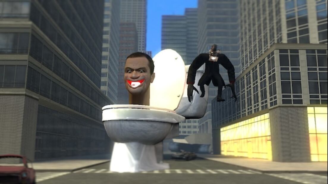 Skibidi Toilet versus "Cameraman". Foto: YouTube