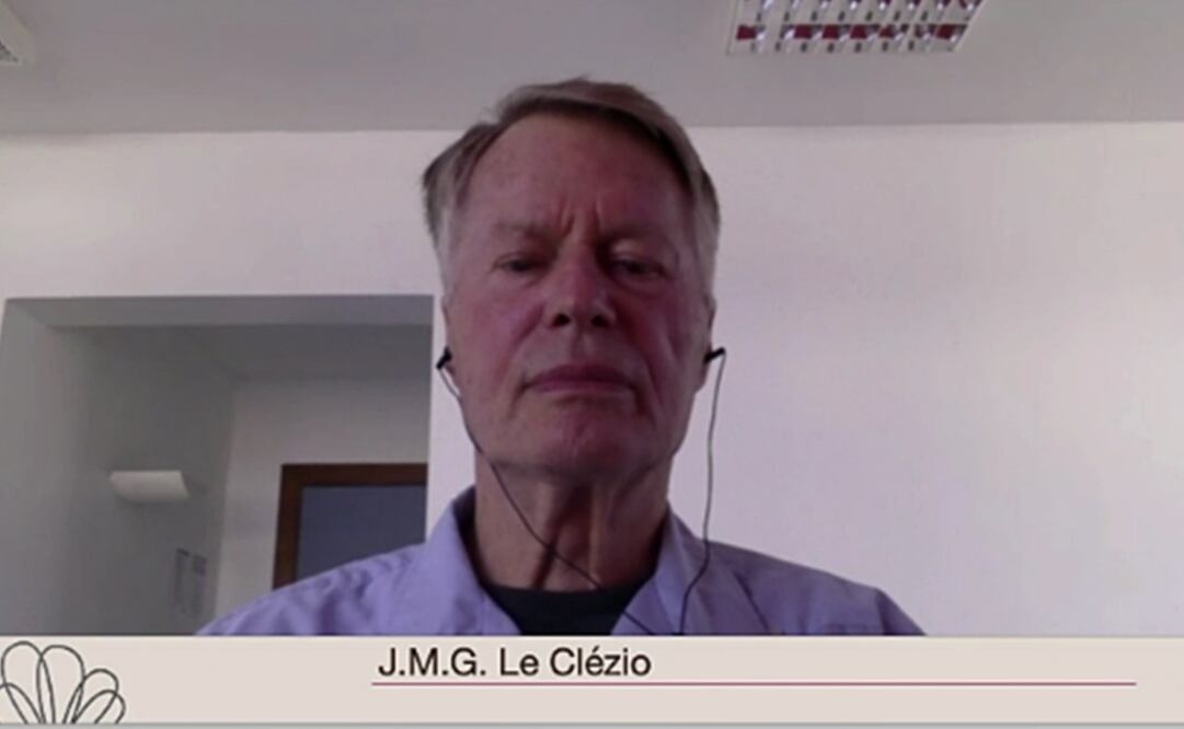 El escritor francés, y ganador del Nobel, Jean-Marie Gustave Le Clézio participó Hay Festival Querétaro. Foto: Especial