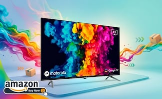 Pantalla Motorola Google de 43 pulgadas en menos de 4 mil pesos; cómprala en Amazon México antes de que se acabe