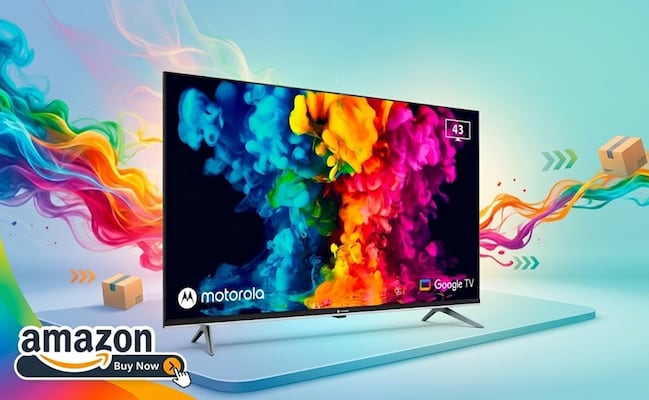 Pantalla Motorola Google de 43 pulgadas en menos de 4 mil pesos; cómprala en Amazon México antes de que se acabe