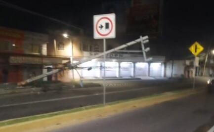 Tramo del Mexibús L1 que lleva al AIFA suspende servicio por caída de antena de luz