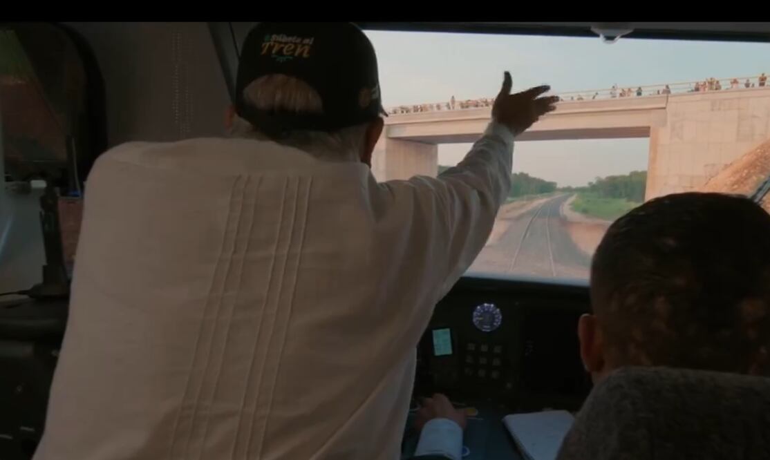 Documental “Tren Maya, justicia y bienestar para el sureste”. Foto: Captura