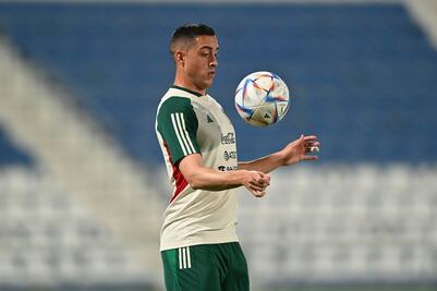 Rogelio Funes Mori podría ser el delantero contra Argentina