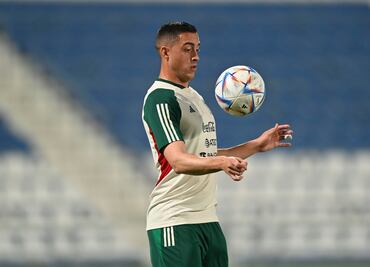 Rogelio Funes Mori podría ser el delantero contra Argentina