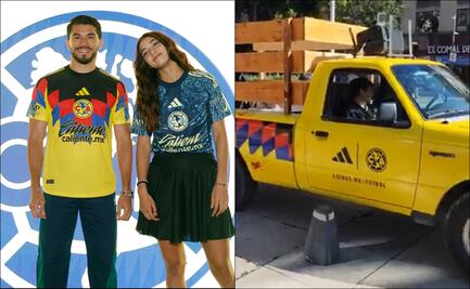 América intercambia jerseys con sus aficionados en el Monumento a la Revolución; entregan la nueva camiseta a cambio