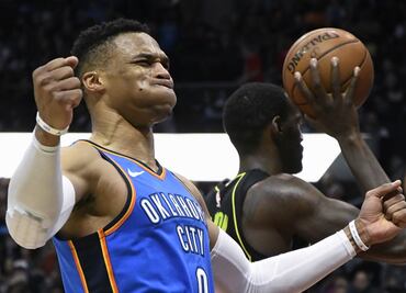 Russell Westbrook llega a 100 Triples-Dobles