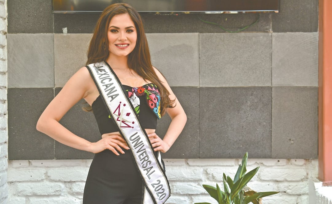 Representará a México en Miss Universo 2020, que se llevará a cabo el 16 de mayo en Florida. Foto: Hugo García. EL UNIVERSAL