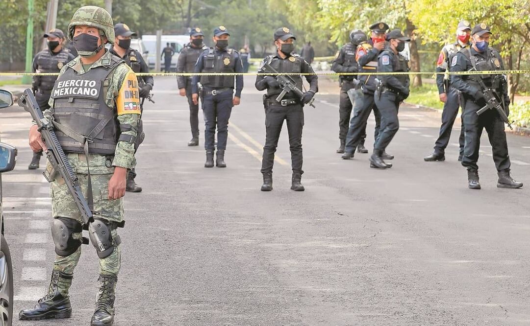 El pasado 26 de junio un grupo armado atentó contra el jefe de la policía local, Omar García Harfuch, en la colonia Lomas de Chapultepec. Foto: ARCHIVO EL UNIVERSAL