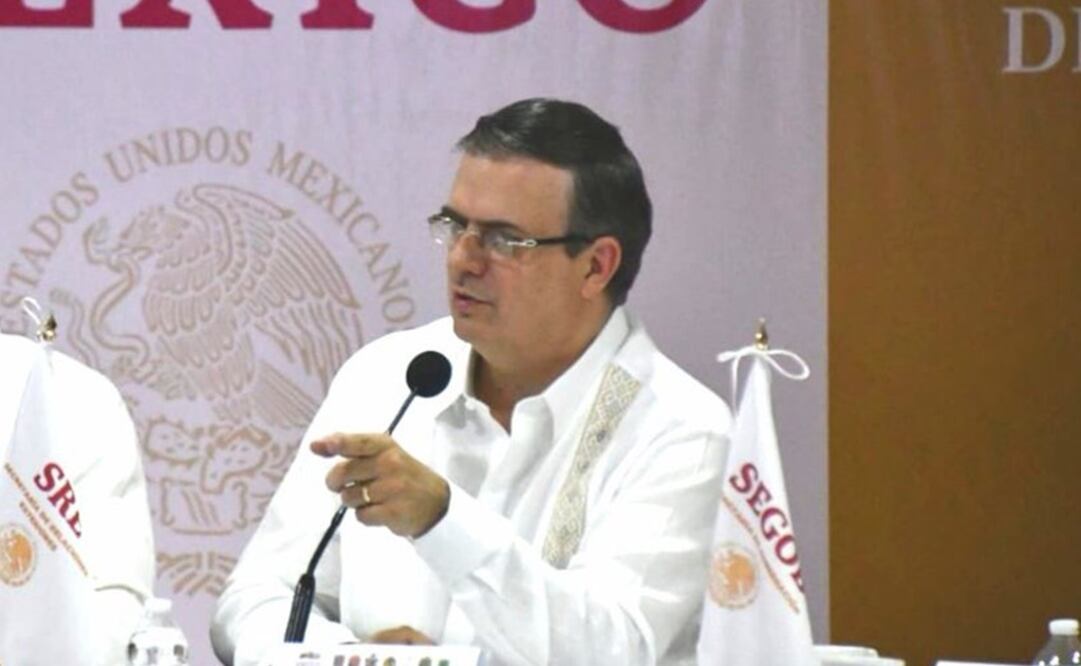 El canciller Marcelo Ebrard. Foto: Especial 