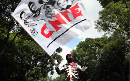 Reportan saldo blanco tras marcha de CNTE