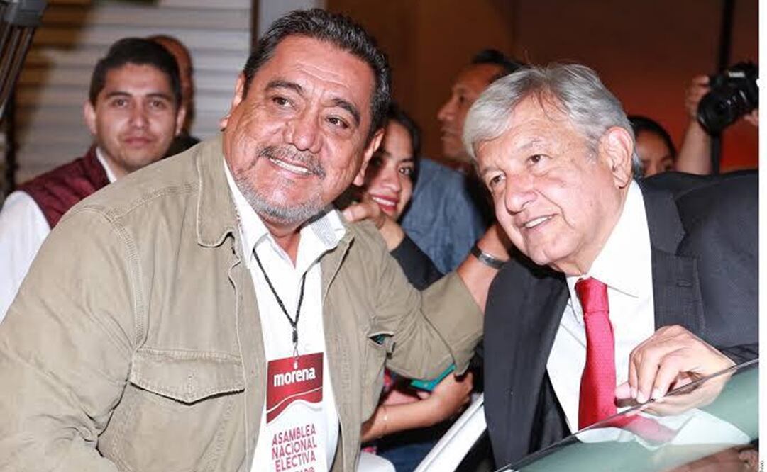 Félix Salgado Macedonio y AMLO. Foto: Facebook / Félix Salgado Macedonio