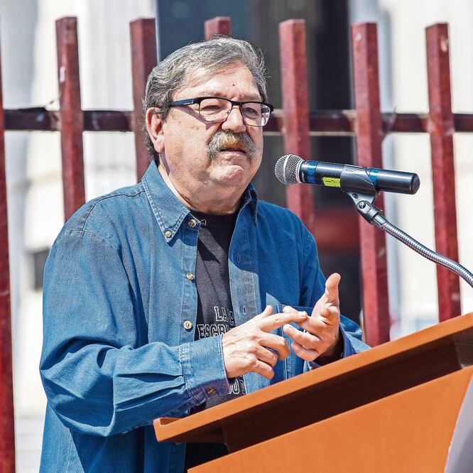 Paco Ignacio Taibo II, en la inauguración de las Actividades de Fomento a la Lectura IPN-Fondo de Cultura Económica. Yadin Xolalpa. El Universal