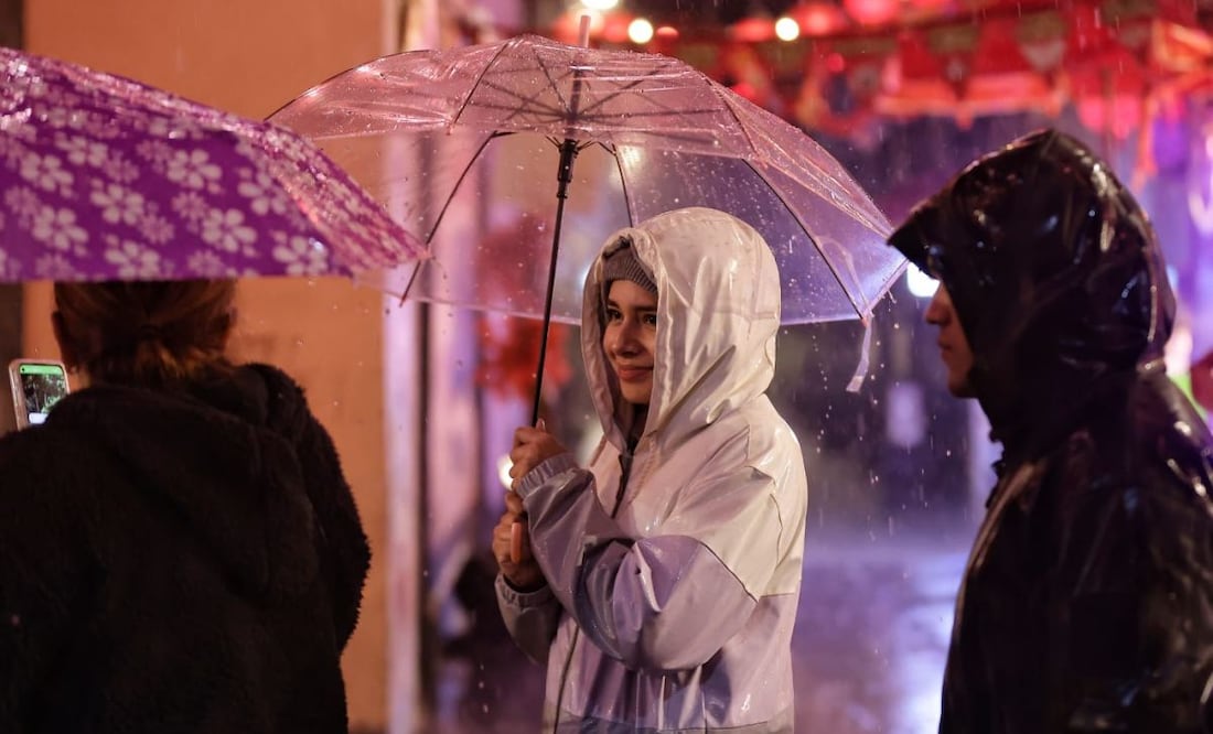 Lluvias en la Ciudad de México. Foto: Fernanda Rojas / El Universal