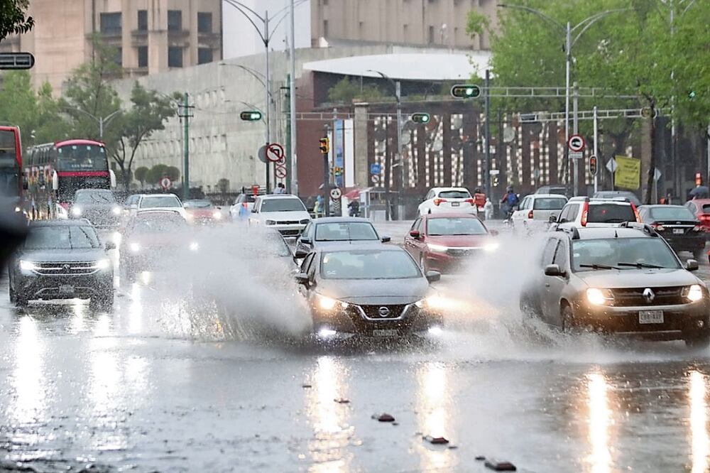 Los puntos de encharcamiento en la capital se encuentran principalmente en las alcaldías Tlalpan, Iztapalapa, Cuauhtémoc y Gustavo A. Madero Foto: Archivo EL UNIVERSAL