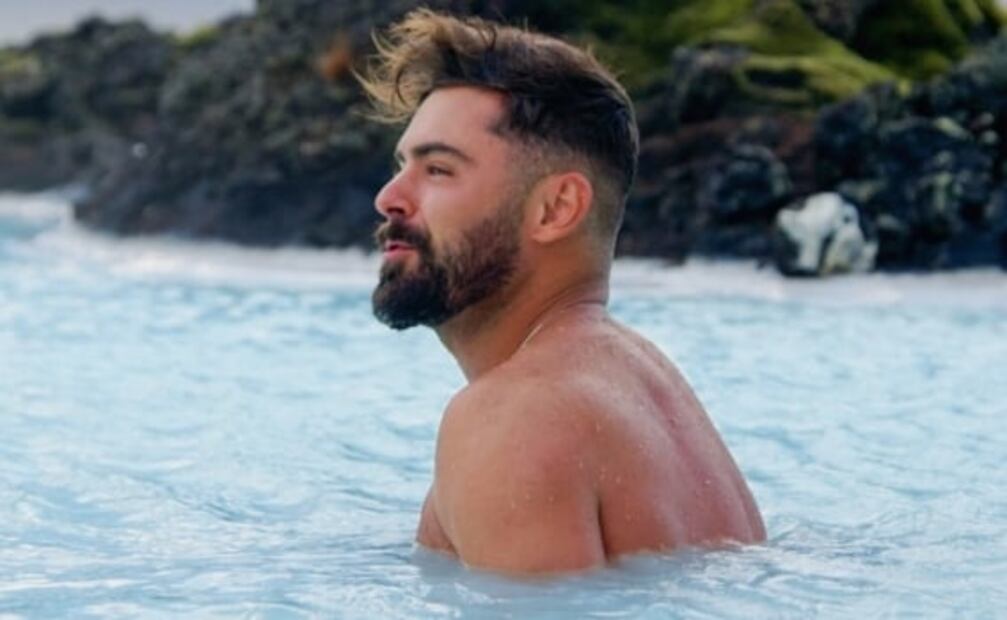 Impacta nuevo rostro de Zac Efron, lo llaman "Calamardo guapo"