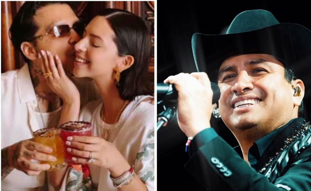 Usuarios en redes sociales han criticado al famoso cantante de regional mexicano por compartir el escenario con Ángela Aguilar y Nodal. Foto: Archivo EL UNIVERSAL