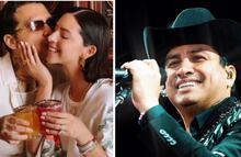 Usuarios critican a Julión Álvarez por cantar con Ángela Aguilar y Nodal en Jalisco