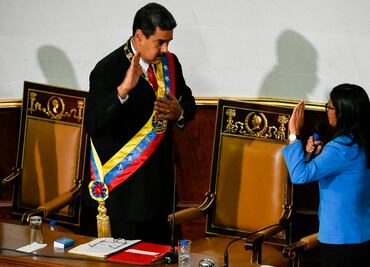 Maduro jura como presidente de Venezuela ante Asamblea Constituyente