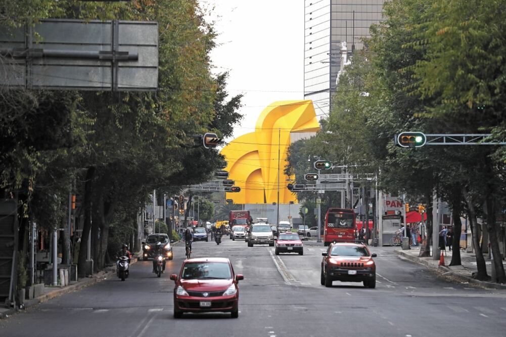 La red de ciclovías de la Ciudad de México tiene actualmente una longitud de 170 kilómetros, aproximadamente, y cuenta con 25 rutas. Foto/VALENTE ROSAS. EL UNIVERSAL