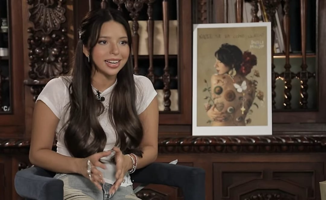 A Ángela Aguilar no le interesa atacar a ninguna mujer con su música. Foto: ADN 40.