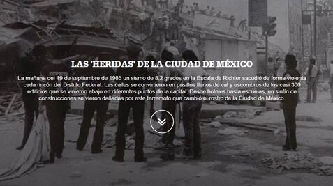 Las "heridas" de la Ciudad de México