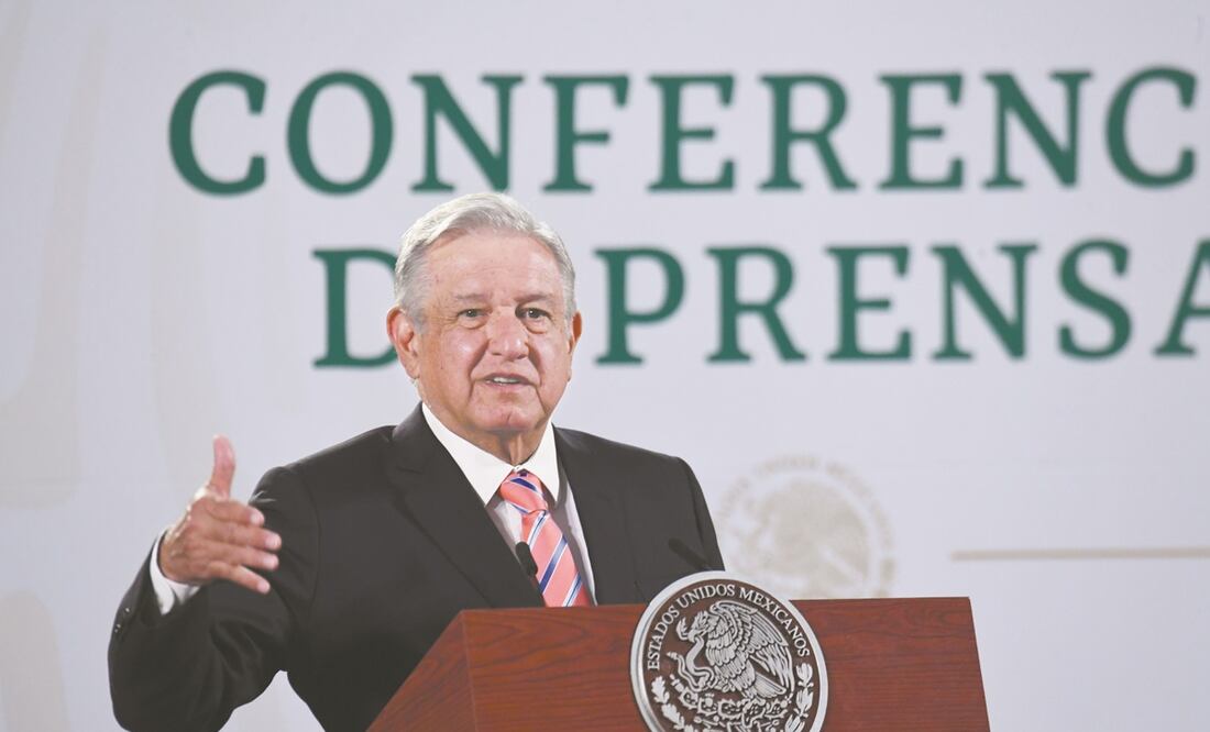 El presidente Andrés Manuel López Obrador dijo que no hay que espantarse ni exagerar con lo relacionado a la polarización política. HUGO GARCÍA. EL UNIVERSAL