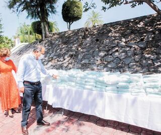 Donan a Guerrero insumos para personal médico