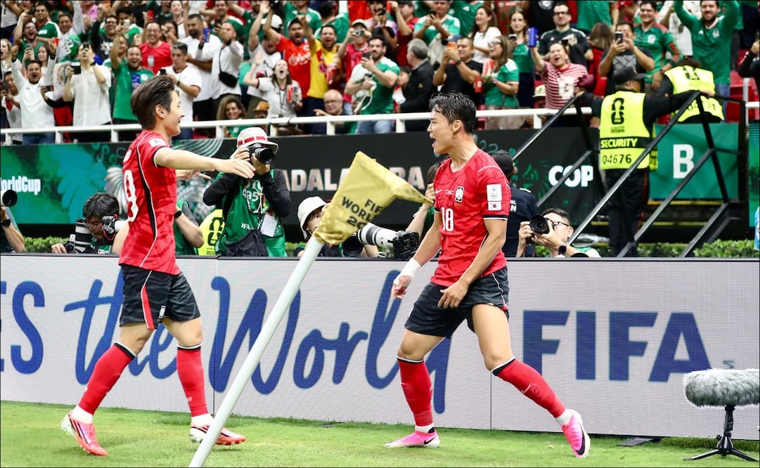 Corea del Sur agradeció apoyo de afición mexicana: “Fue una fuente de energía, una clave de la victoria” / FOTO: Valente Rosas - EL UNIVERSAL