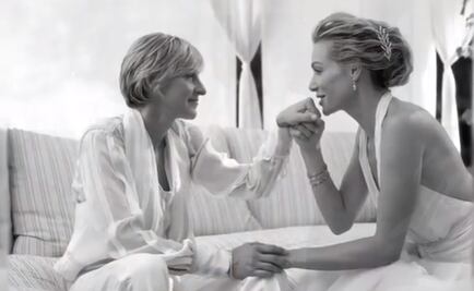Ellen DeGeneres y Portia de Rossi celebran 10 años de matrimonio