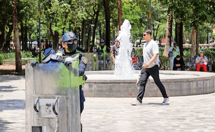 Alameda sin ambulantes, pero sigue operativo
