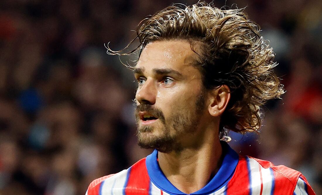 Antoine Griezmann con el Atlético de Madrid - Foto: AFP