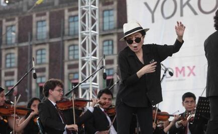 Yoko Ono opens 'Land of Hope' exhibition in Mexico