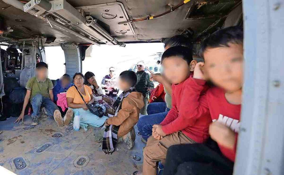 En Hidalgo, ayer se realizaron 10 traslados de pacientes para recibir atención médica: cinco adultos y cinco menores. Foto: Especial