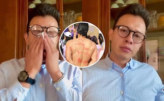 Hombre acusado de ser deudor alimentario en marcha 8M responde a críticas; “no soy un papá ausente”