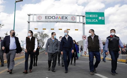Del Mazo y Herrera inauguran distribuidor Conexión Las Torres – Aeropuerto en Edomex 