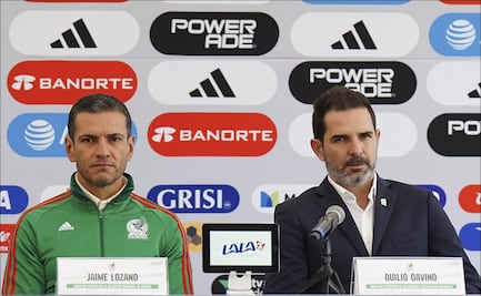 Jaime Lozano y Duilio Davino no dan la cara en su llegada a México 