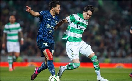 América rescata el empate ante Santos Laguna en Torreón